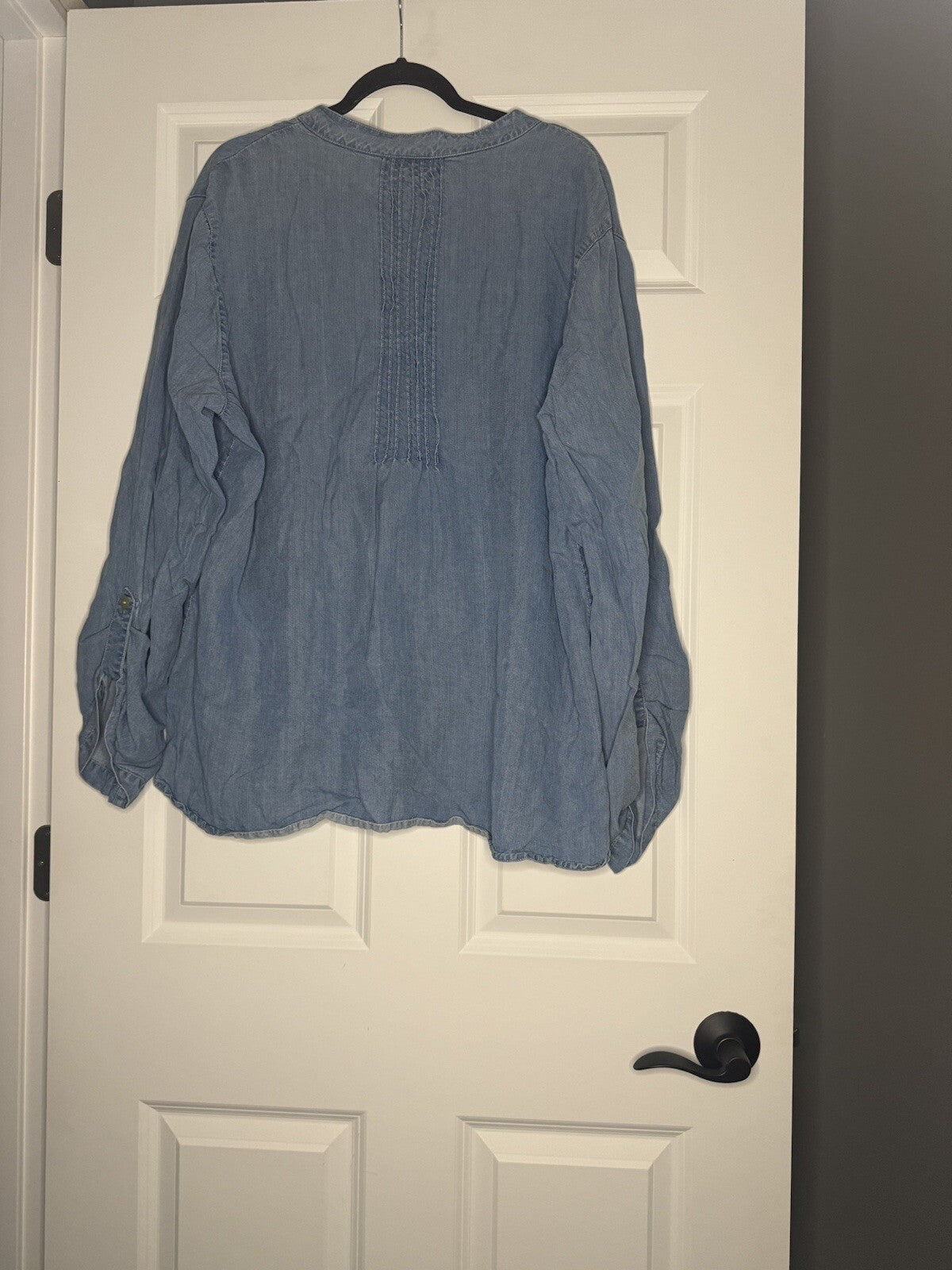 Too Fan 2 Piece Outfit 2x Blue Jean 3/4 Sleeve And Capris Nwt 