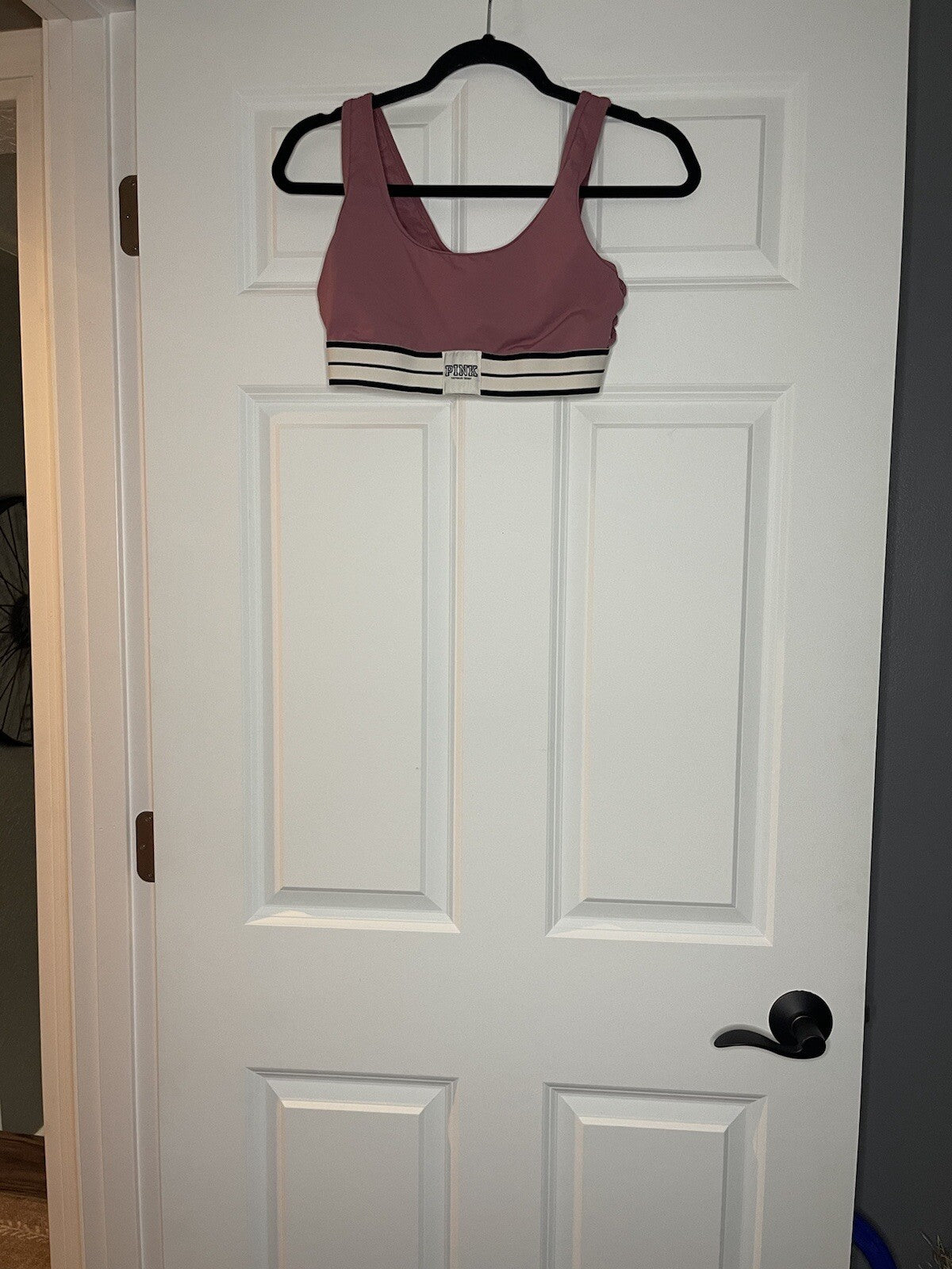 Victorias secret pink brand mauve sports bra medium