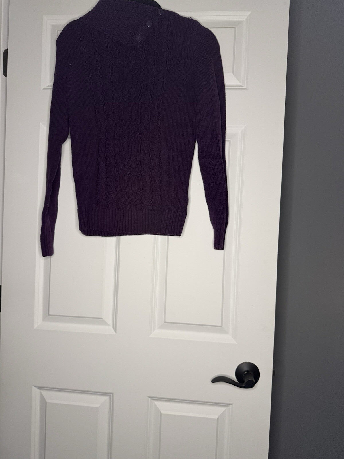 Tommy Hilfiger Small Knit Sweater Purple 