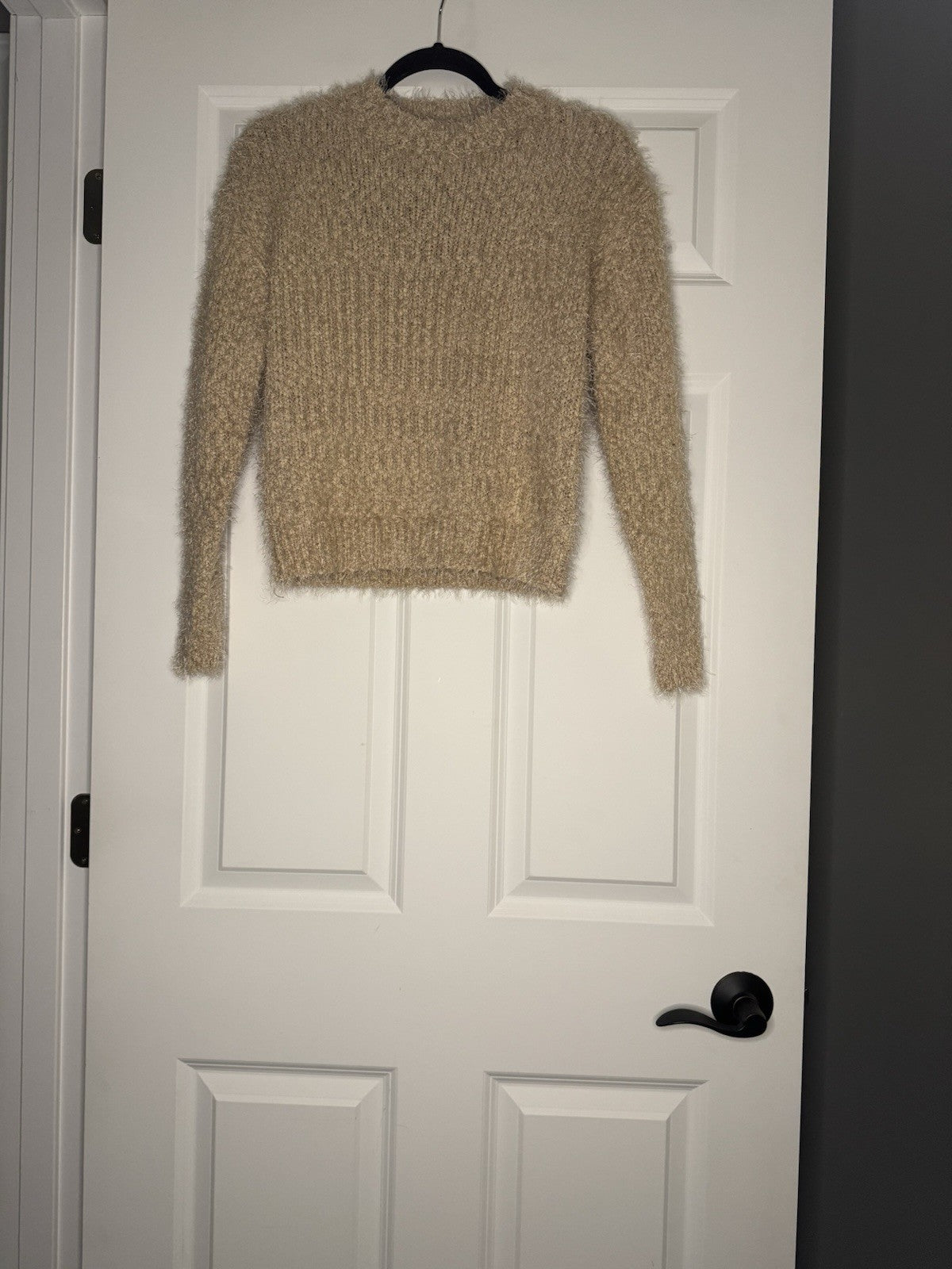 Major Label Group Sweater XS Taupe Beige Mix Super Soft