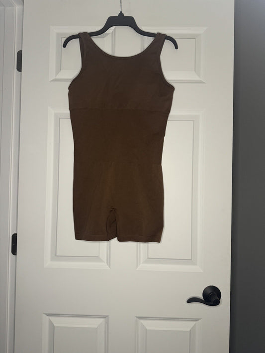 Pumoey Sleeveless Jumpsuit Brown Xl 