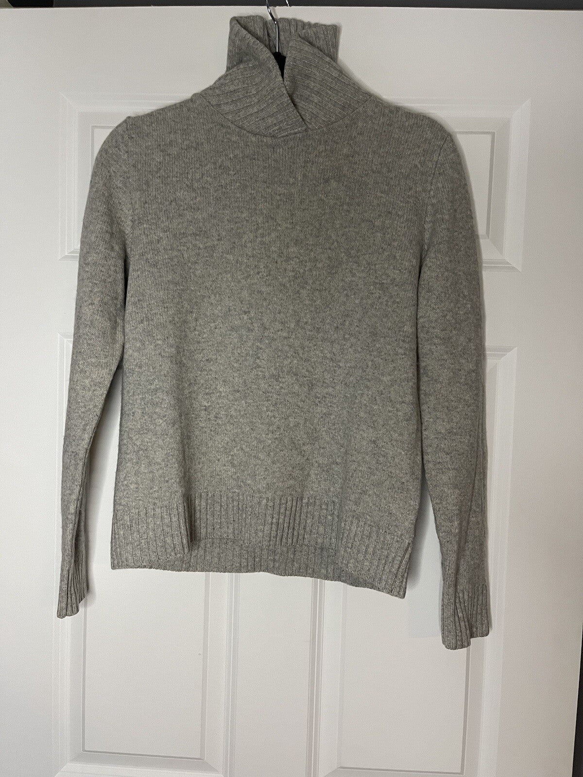 Ralph Lauren Sweater Medium Gray Cashmere And Wool 