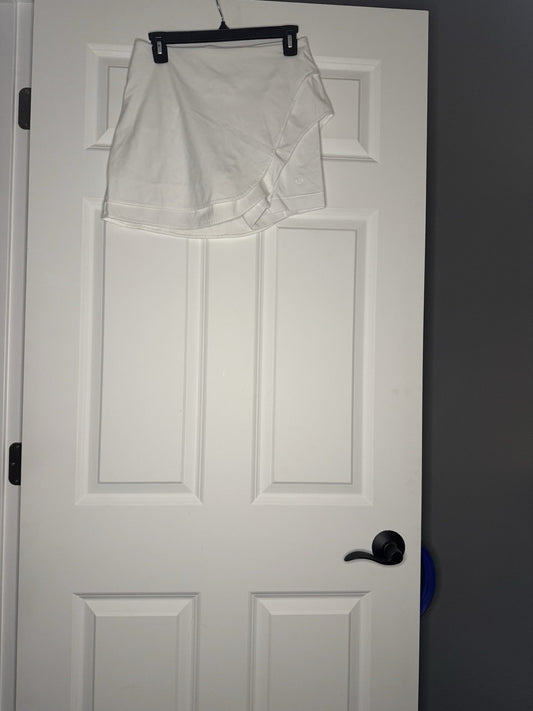 Lululemon Skort White Size 6 