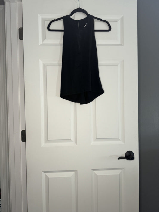 Zyia Racerback Tank Top Small Black 