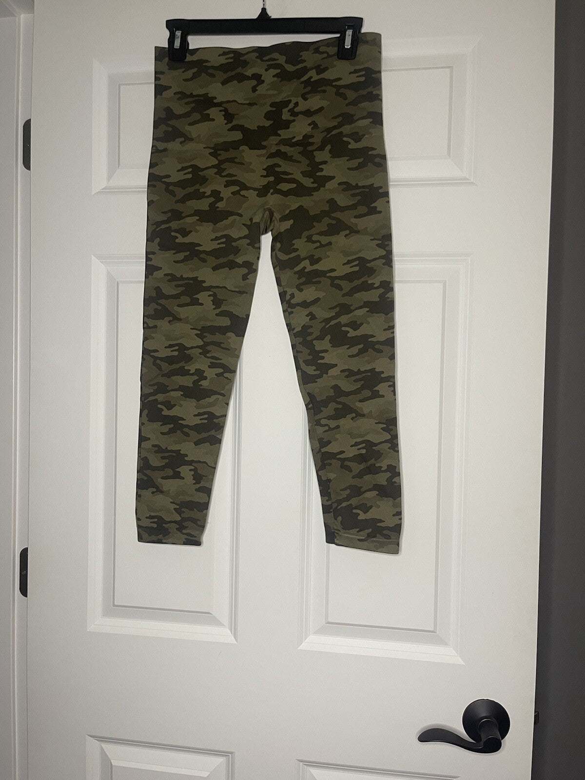 Spanx Camo Leggings Green Brown Camo Print Xl
