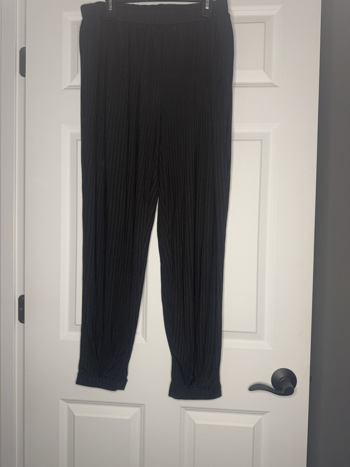 Ekouaer 2 Piece Lounge Set Black Striped 2xl Tank And Pants Nwot 