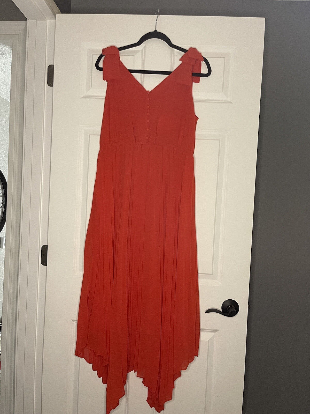 Gibson Latimer Sleeveless Dress Xl Flowy Red Nwt 