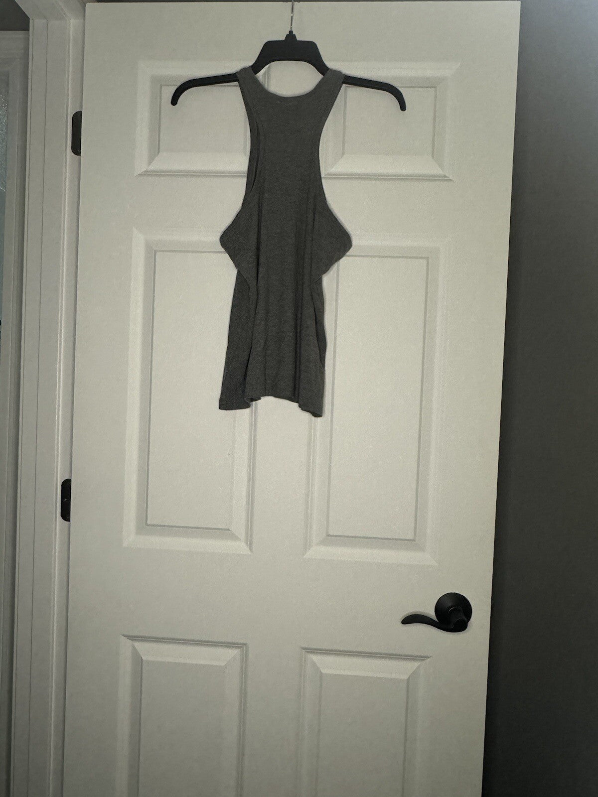 Express Sleeveless Top Gray Ribbed Large Nwt 