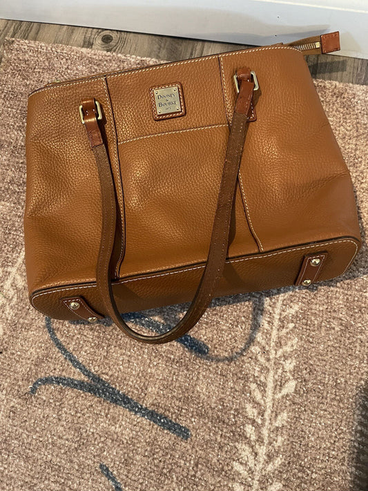 Dooney & Bourke brown shoulder bag purse 