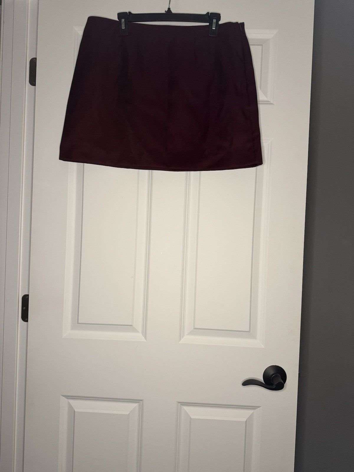 A New Day Skirt Burgundy Size 14 NWT 