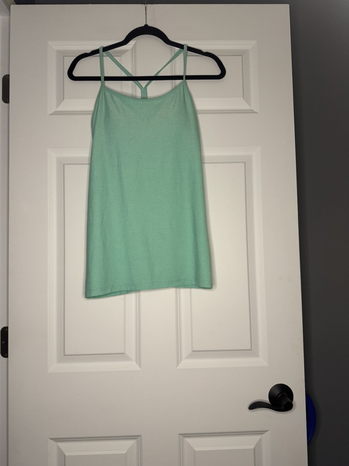 Lululemon Tank Top Green Size 10 Built In Bra