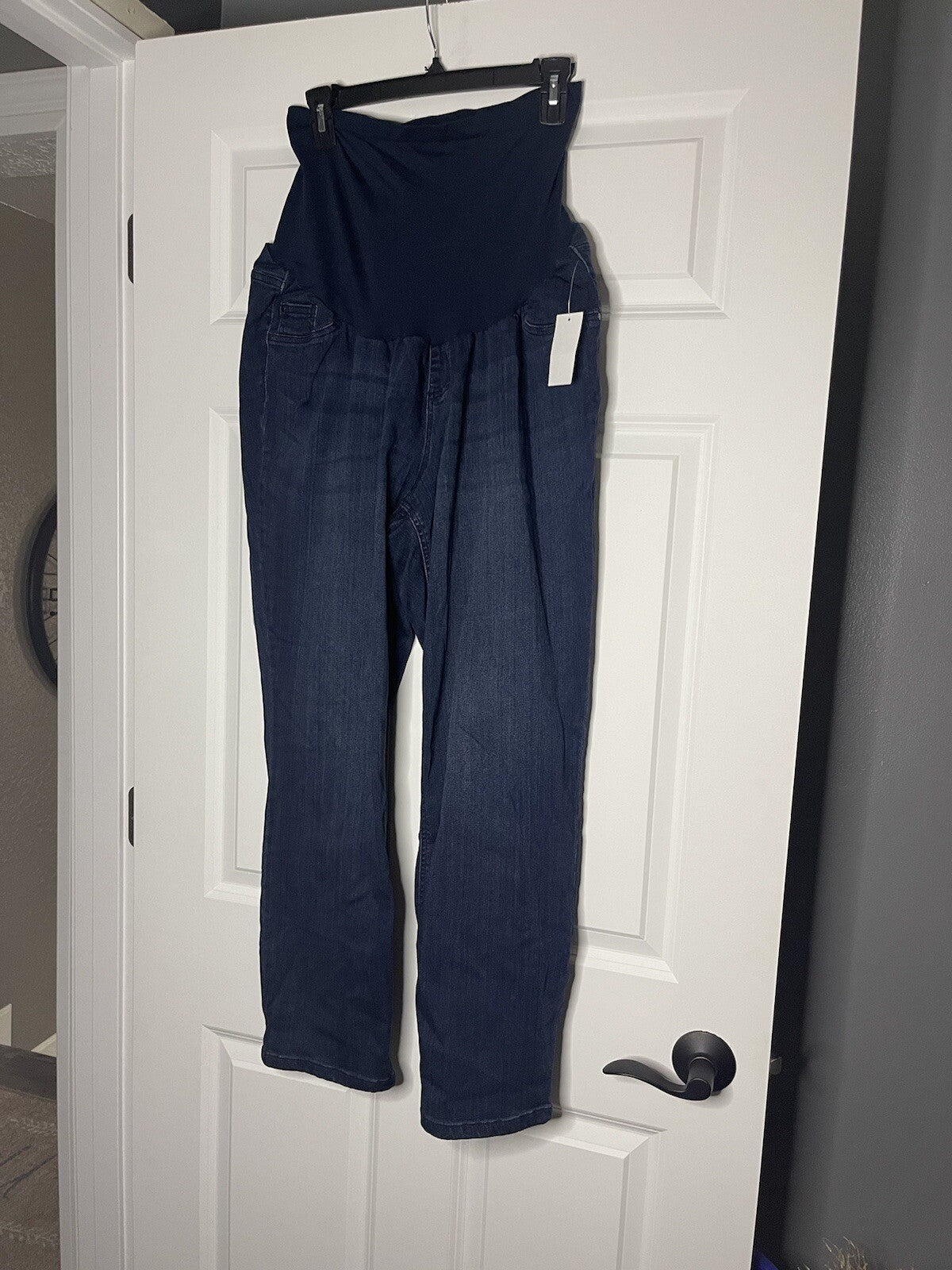 Indigo blue jeans with elastic waistband 3x blue NWT