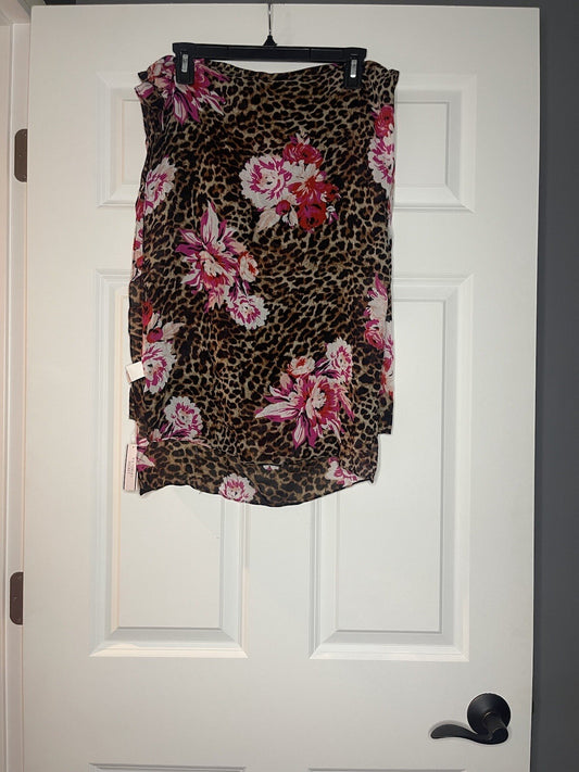 Victorias secret wrap/scarf animal and floral print nwt