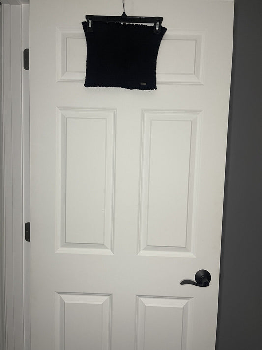 Hollister cropped tube top medium black 