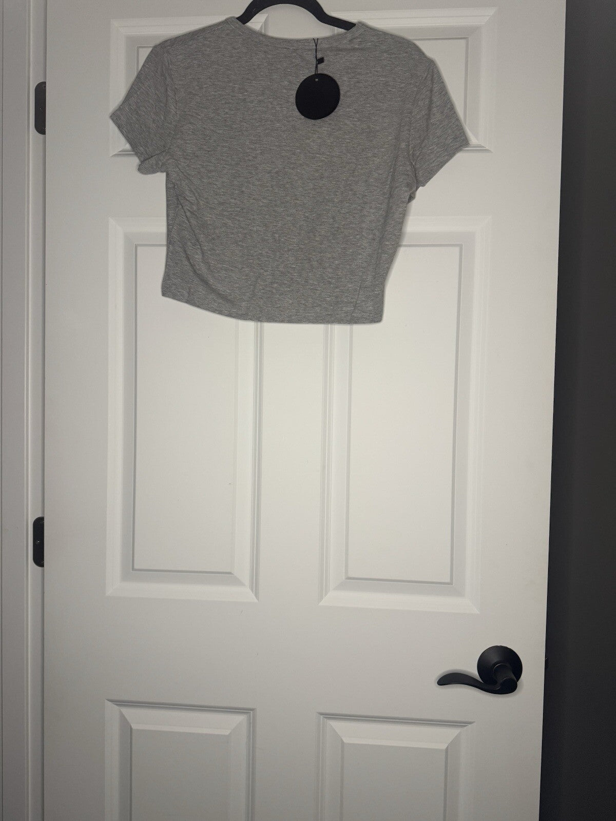 Chyrii 2 Piece Outfit Set Gray Short Sleeve And Skirt Xl Nwt 