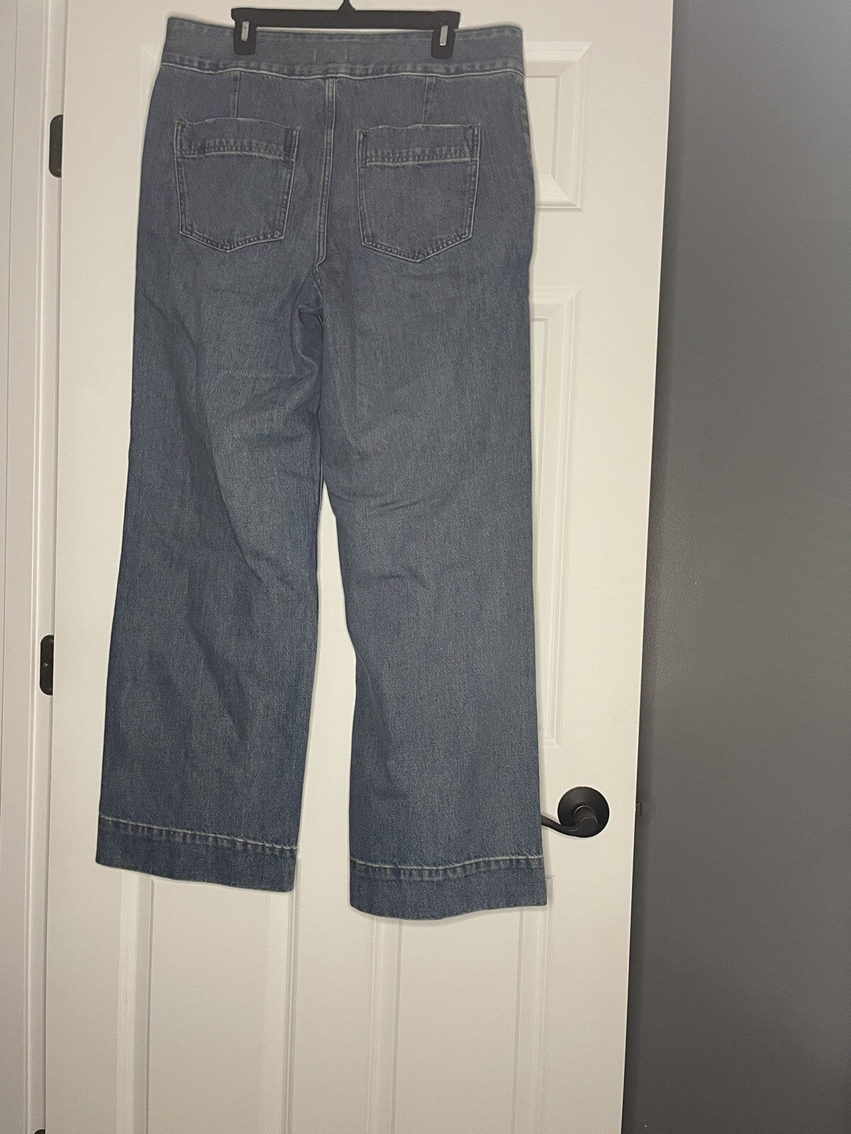 Express Wide Leg High Rise Jeans 14 Regular New With Tags Msrp 88