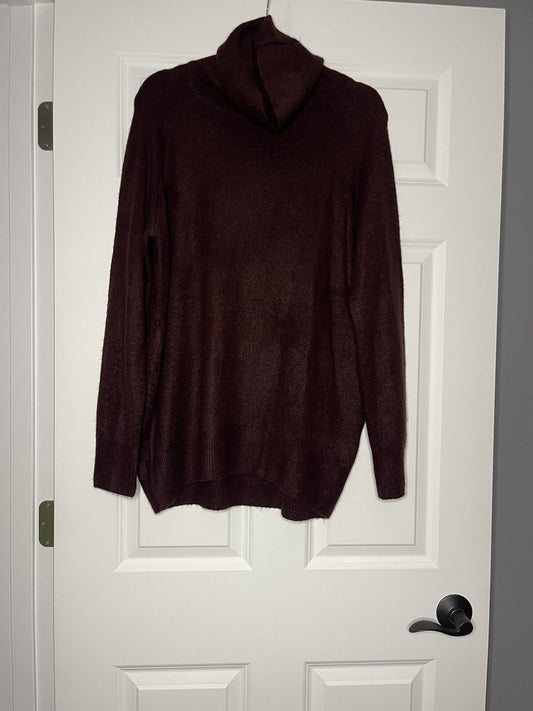 Hm sweater small plum heathered