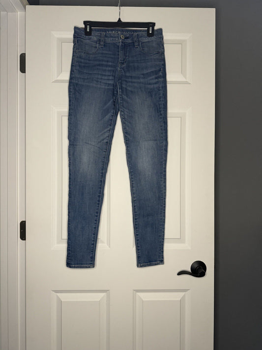 American Eagle Next Level Stretch Jegging Jean Size 4 Long 