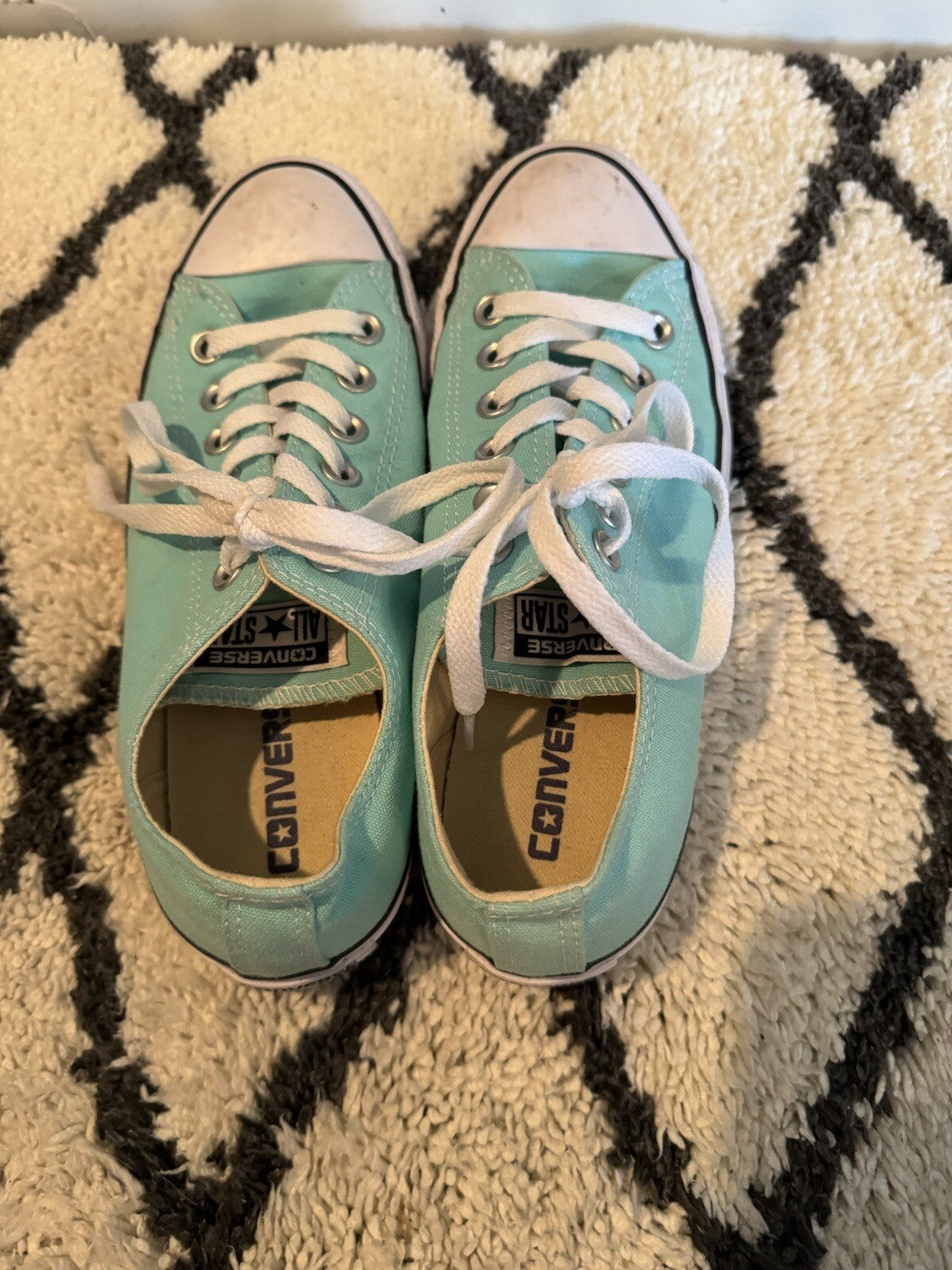 Converse Sneakers Size 7 Blue 