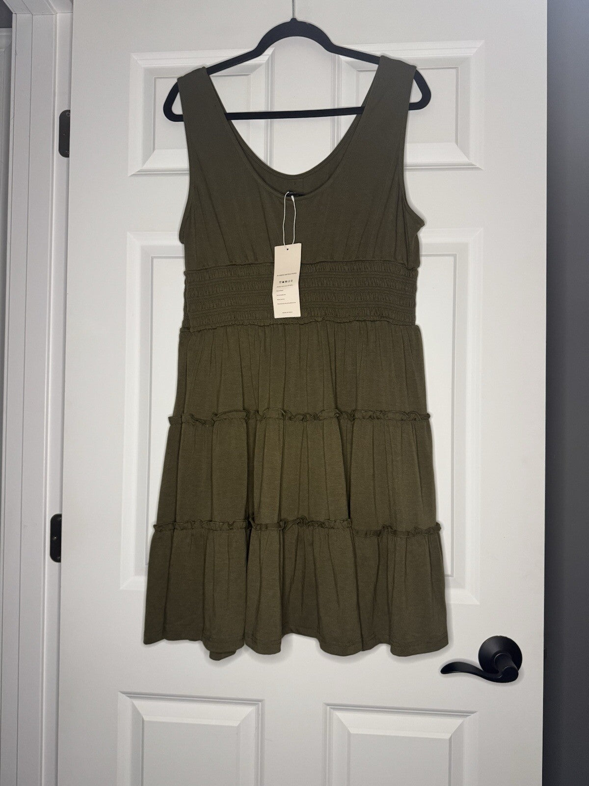 Dokotoo Sleeveless Dress Xl Green Short Nwt