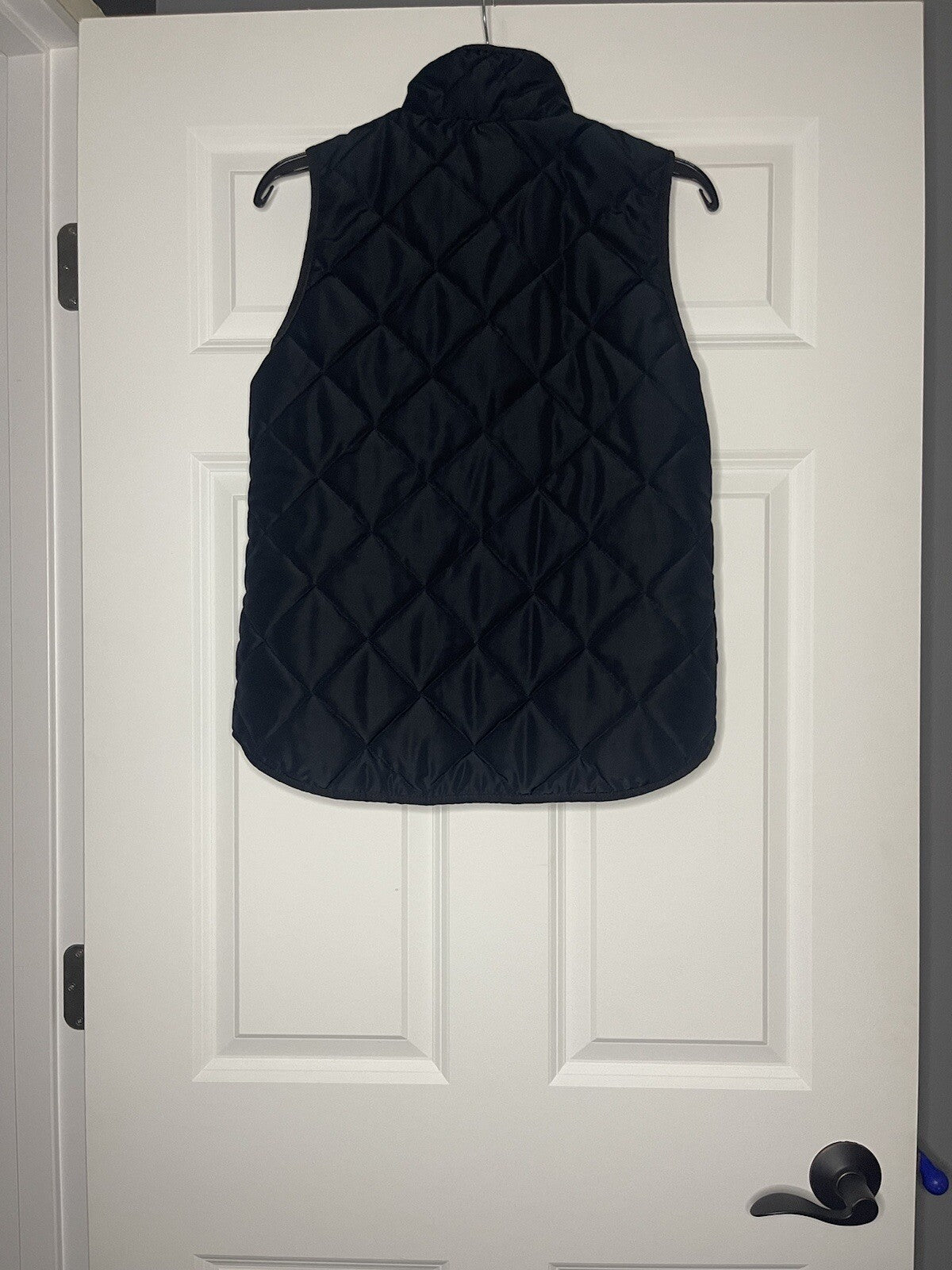 Thread and supply quilted vest small navy