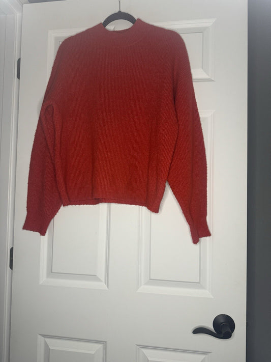 Leith Sweater Red Medium