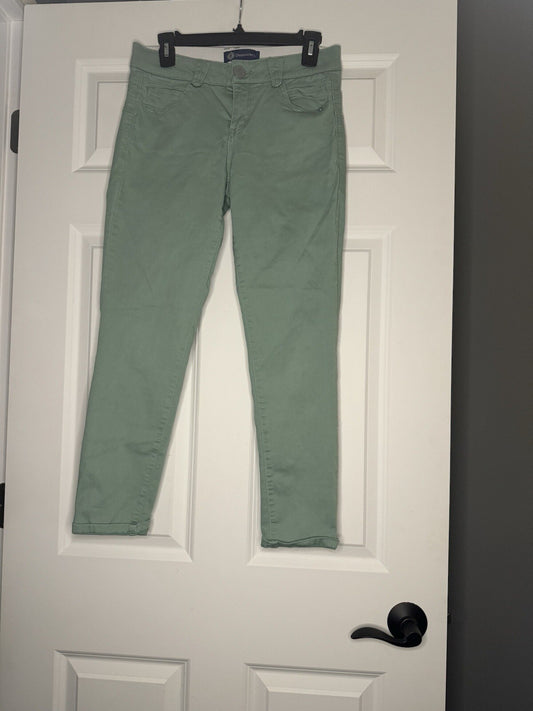 Democracy Ab Solution Jeans Size 4 Light Green