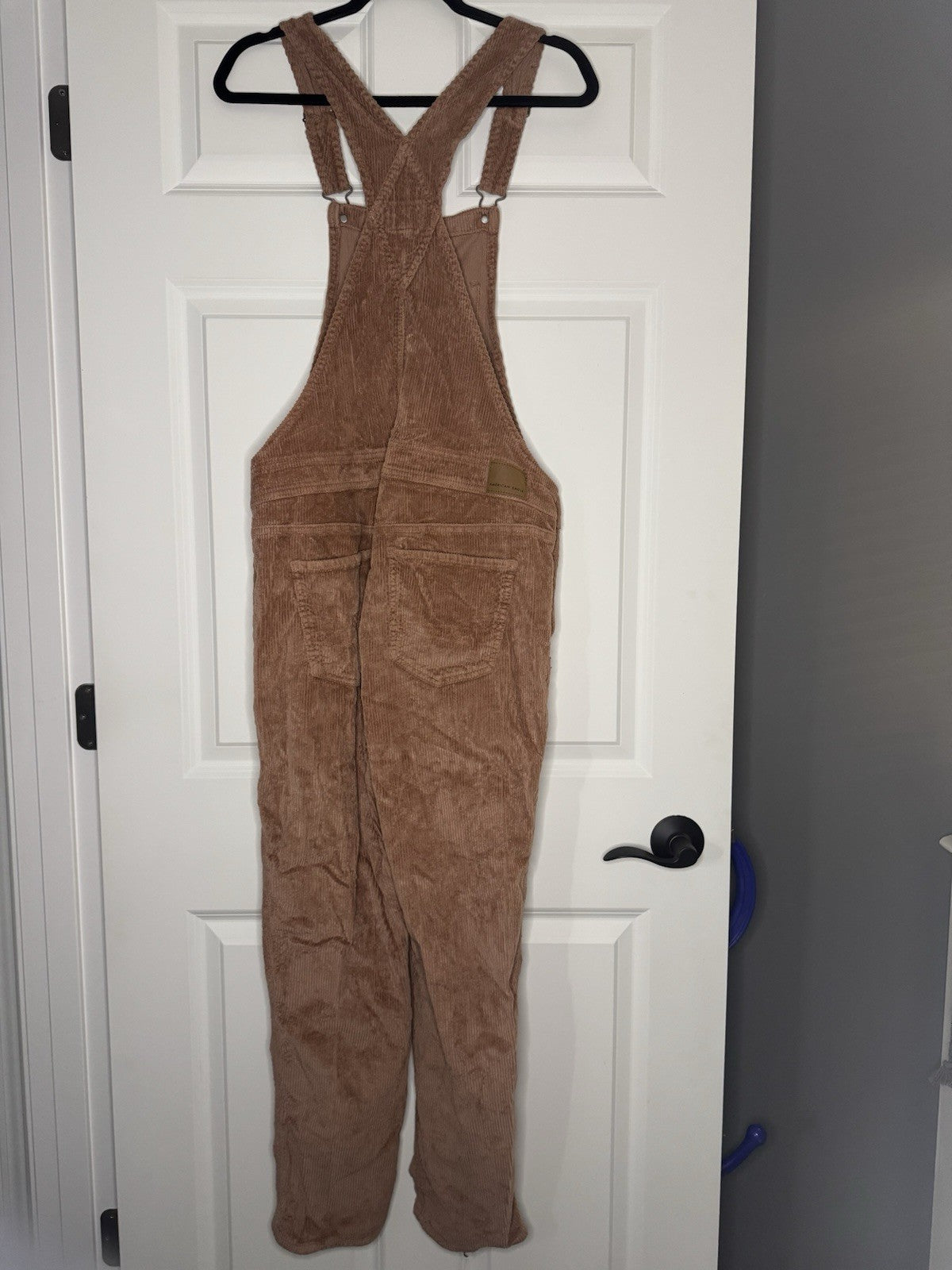 American Eagle Corduroy Overalls Mauve Medium