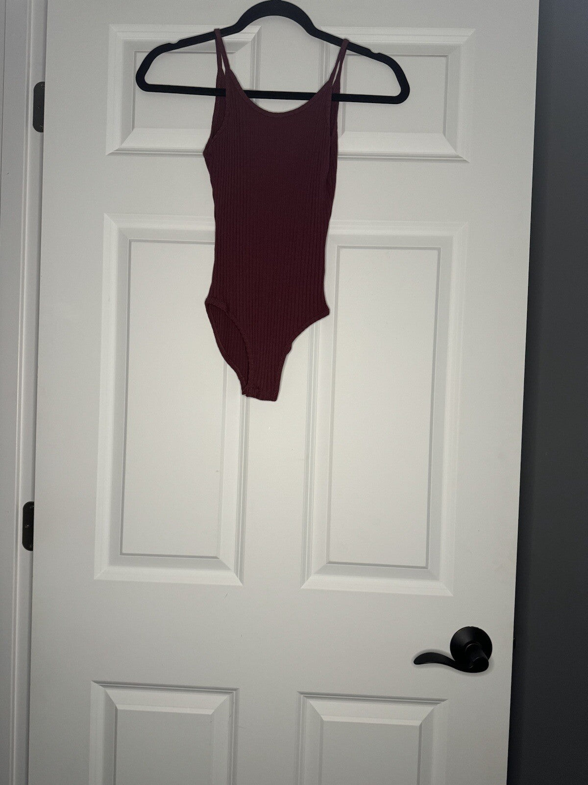 Urban Outfitters Out From Under Bodysuit Small Pinkish Purple Ribbed Nwt 