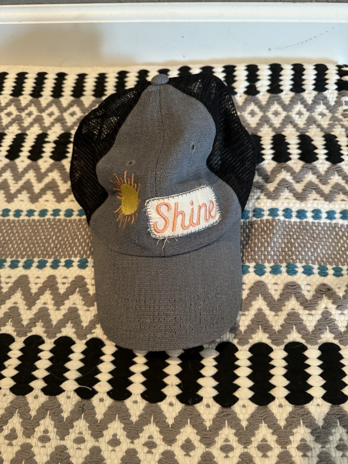 Unbranded Ball Cap Adjustable Sun Shine Gray Black Peach Yellow