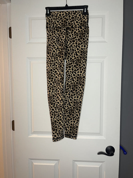 Colorful Koala leggings small animal print brown