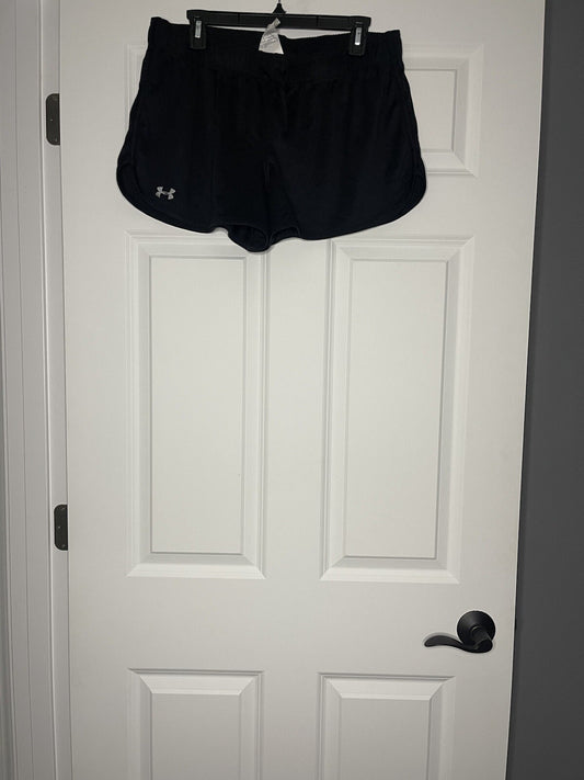 Under armour heat gear active shorts black large 