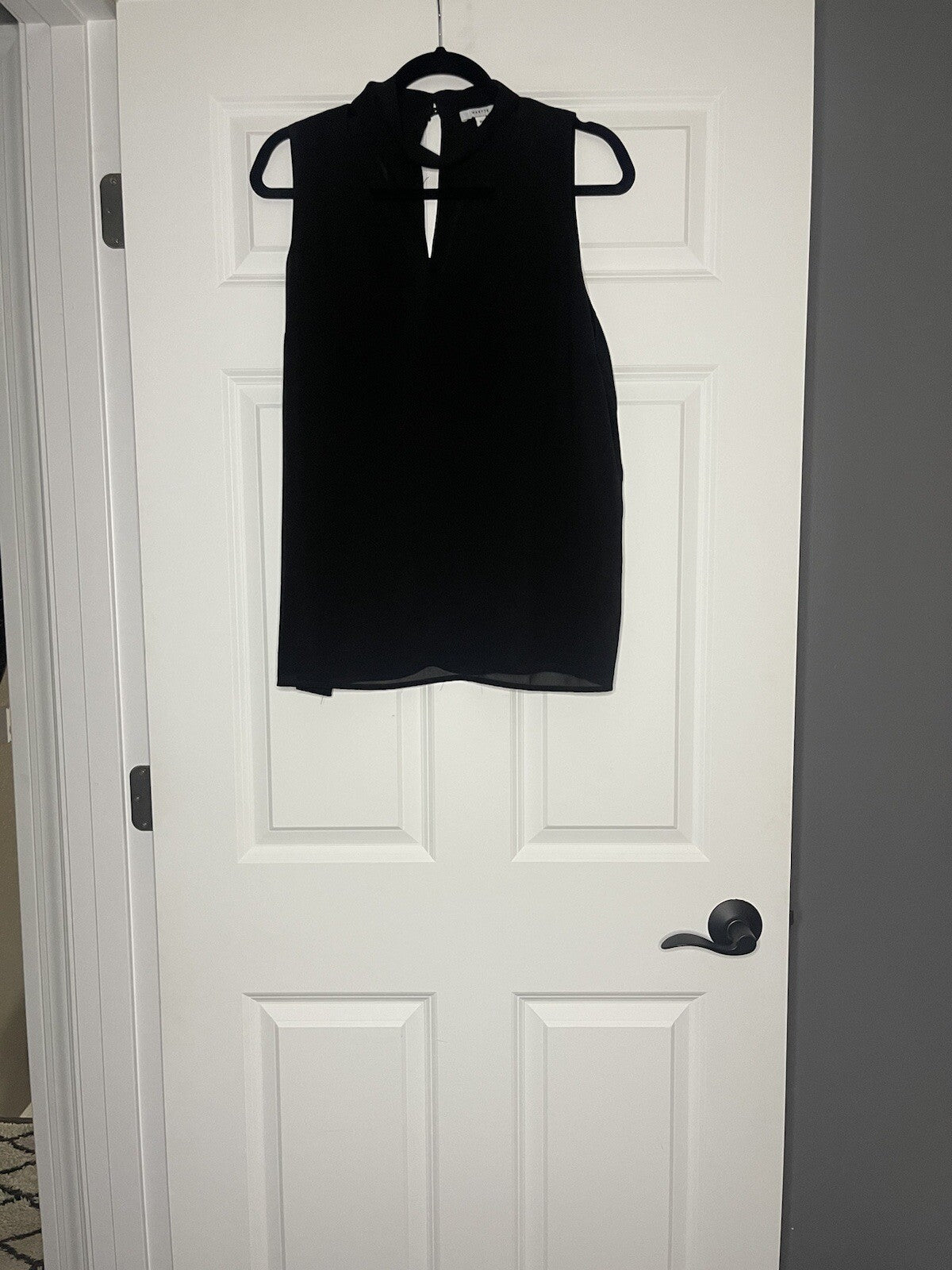 Maette Sleeveless Blouse Xl Black 