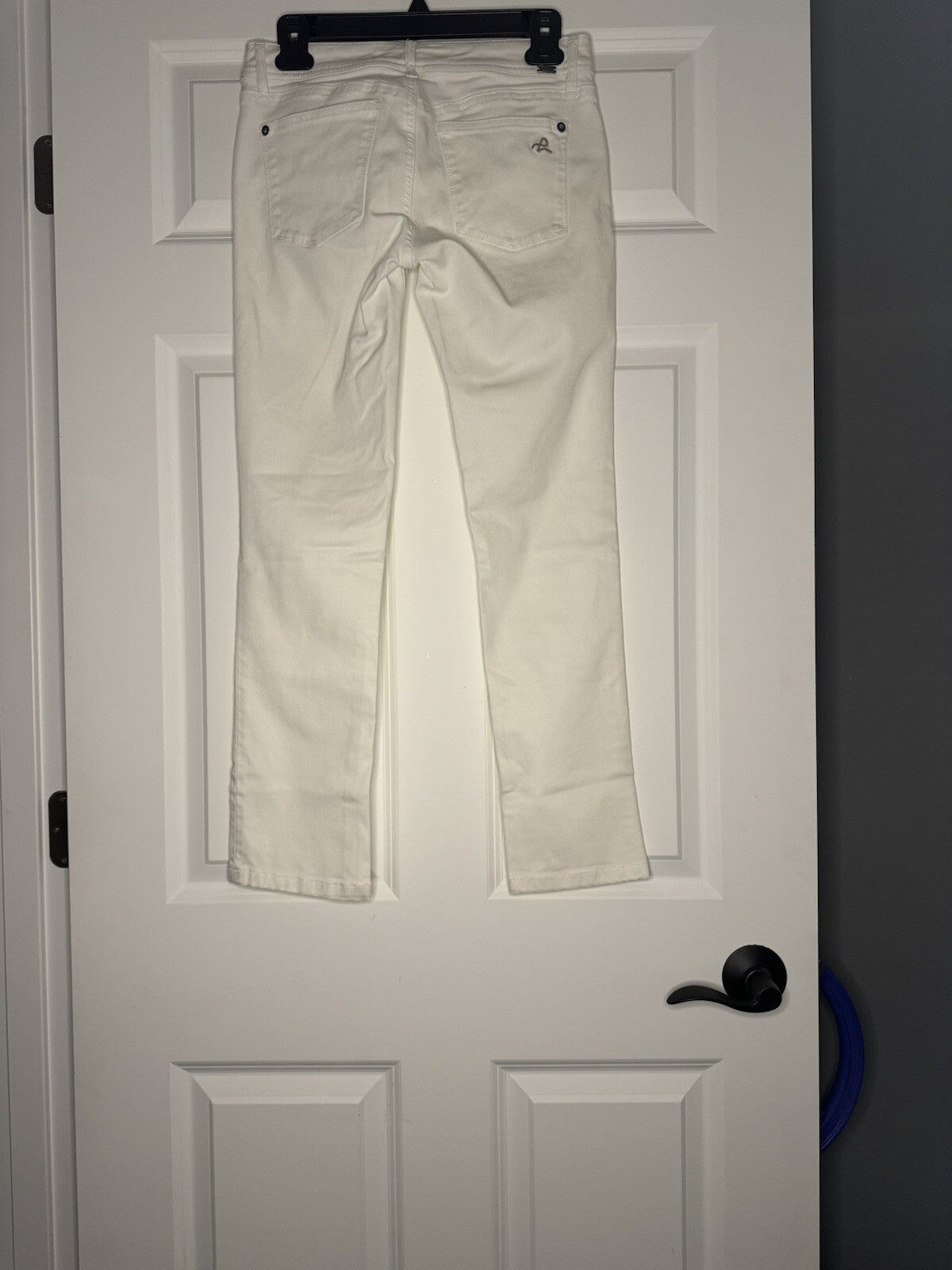 Dl1961 High Rise Cropped Jeans Off White Size 26 