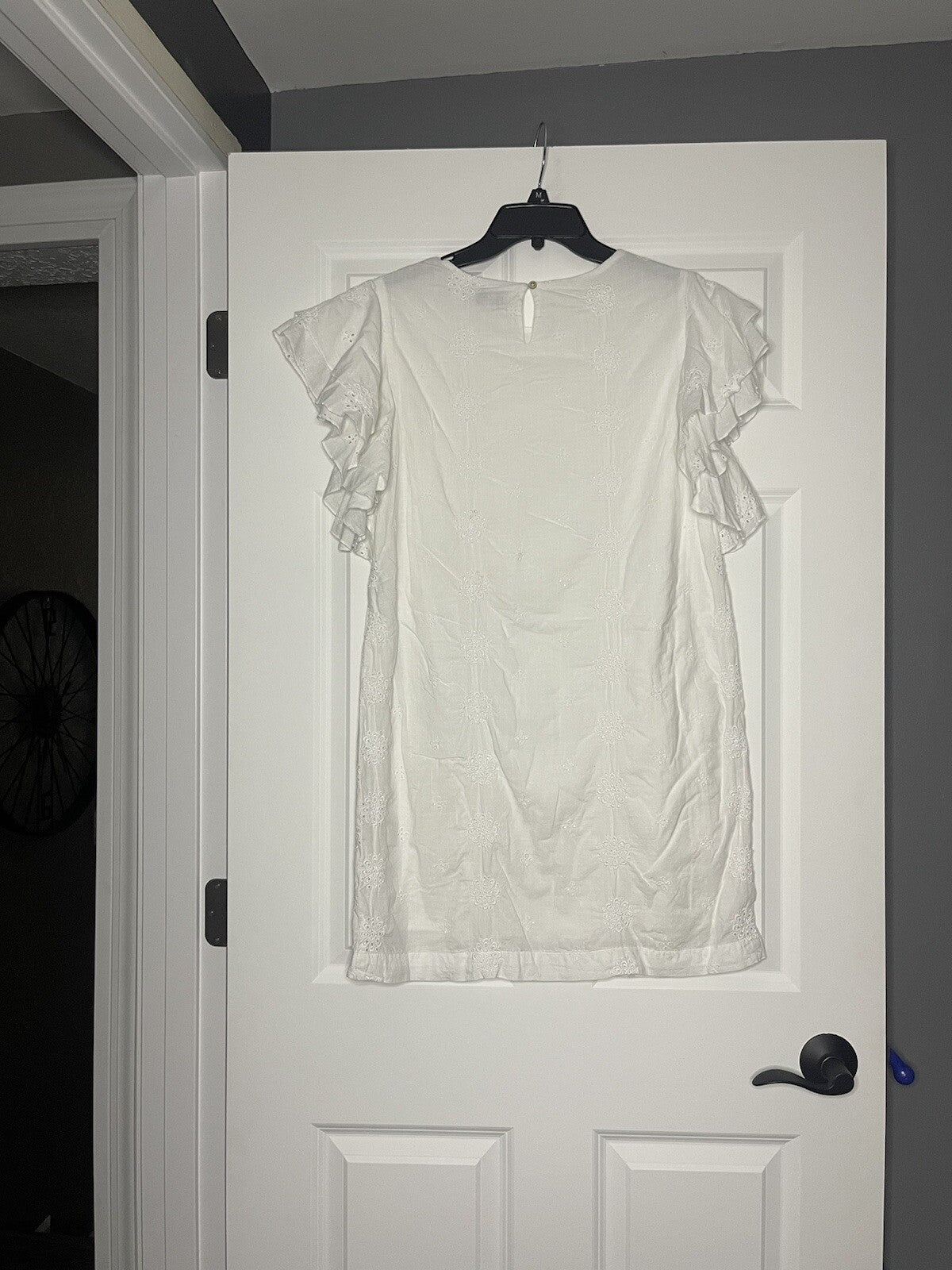 Vineyard vines short sleeve dress white size 6
