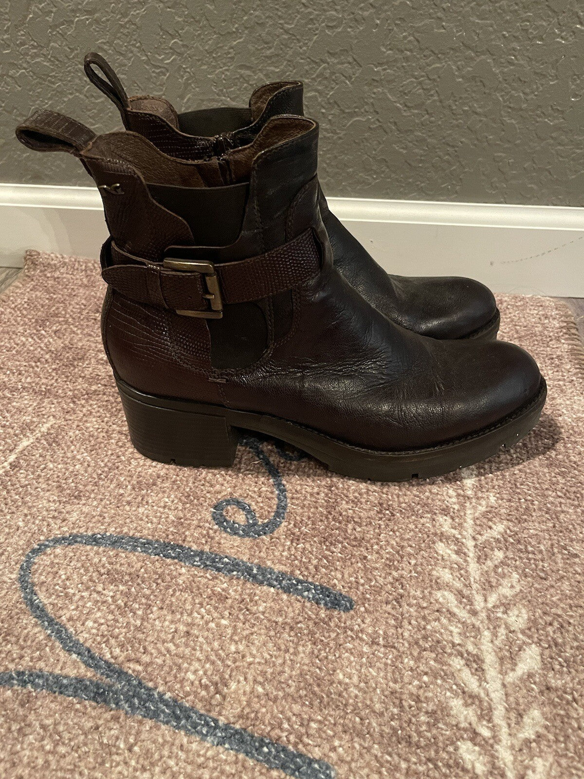 Nero Giardini brown boots size 40 leather 