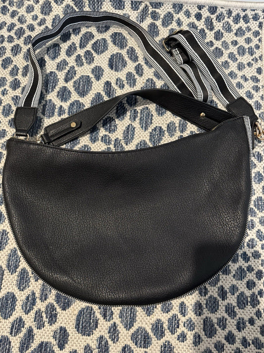 Mali And Lili Purse Black And White Shoulder Or Crossbody New