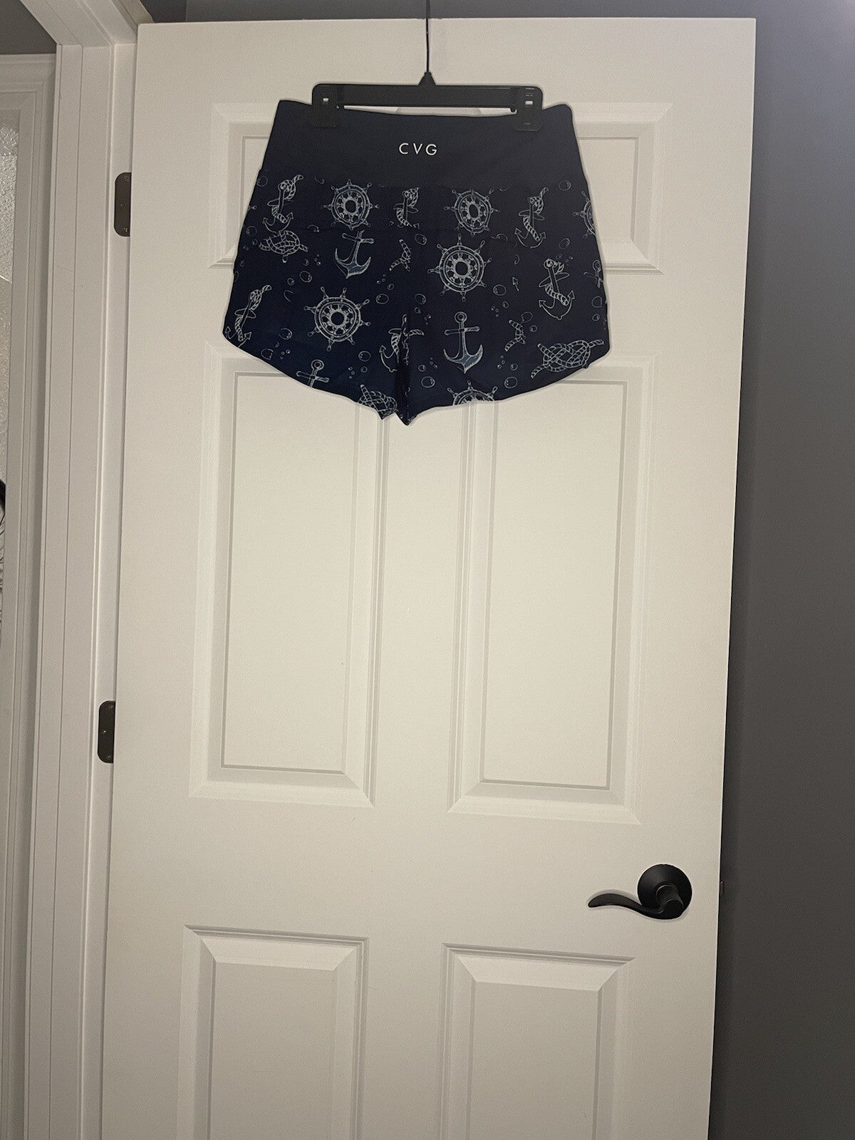 Constantly Varied Gear Shorts Medium Navy W Anchor Print 