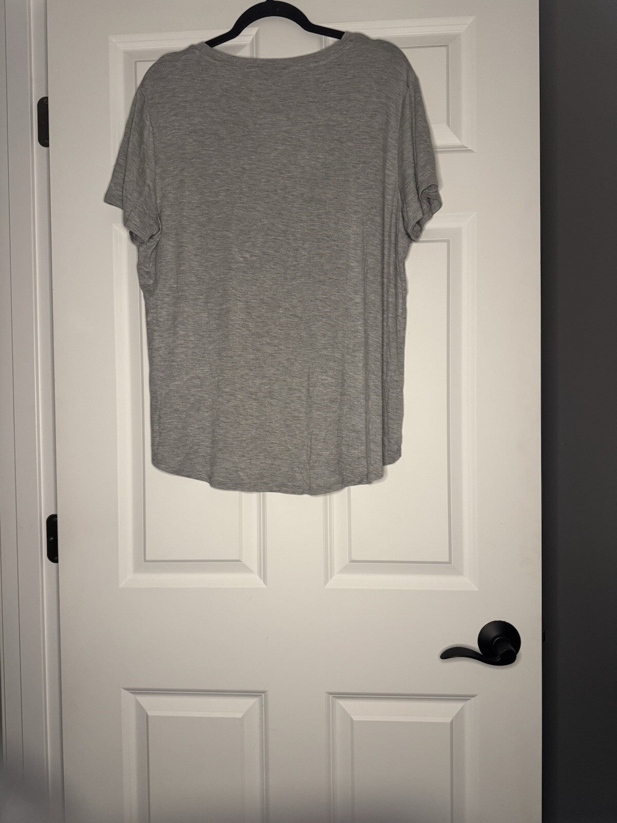 Maurice’s Short Sleeve Top Xl Ill Drink To That Gray W Black Nwt 