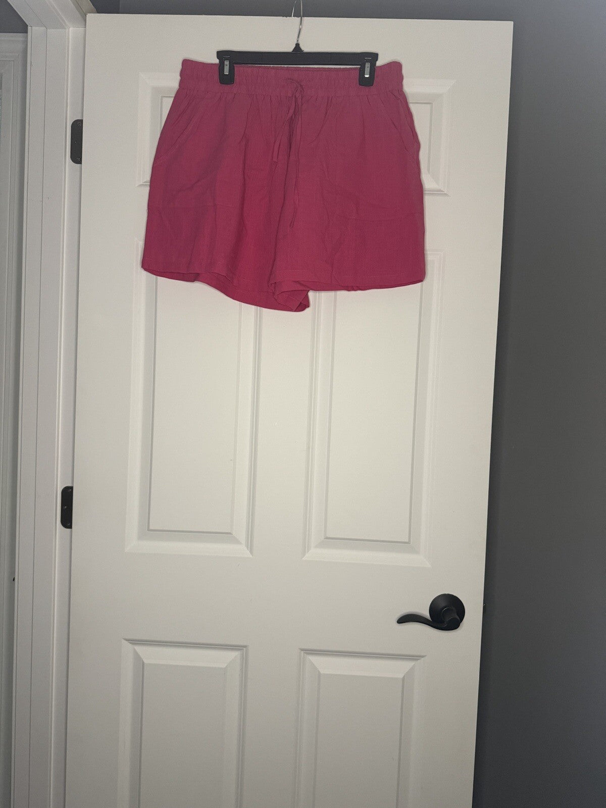 In’voland 2 Piece Outfit 16w 3/4 Sleeve Top Shorts Pink Nwt 