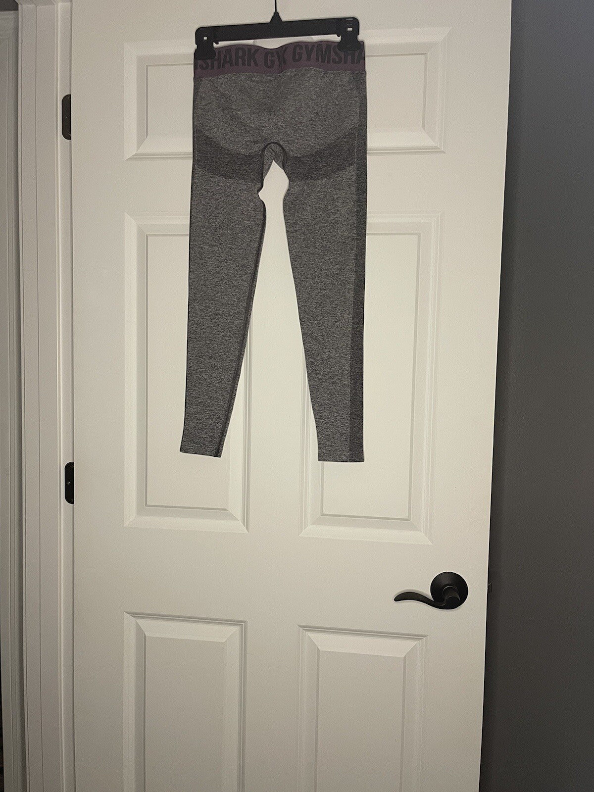 Gymshark Flex Low Rise Leggings Charcoal Mark/mallow Purple Small Nwt 