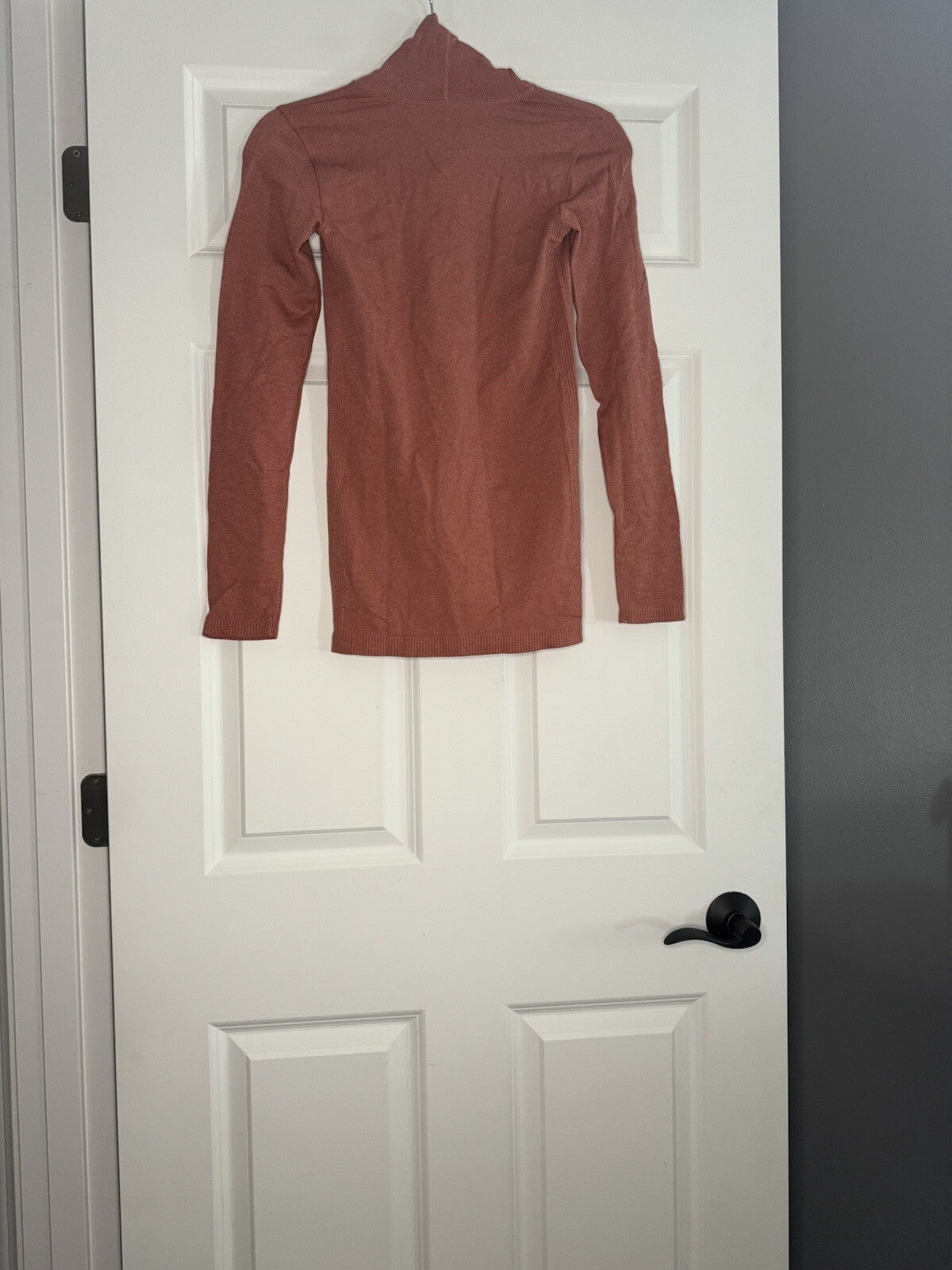 Lululemon Long Sleeve Top Rust Heathered Size 6 