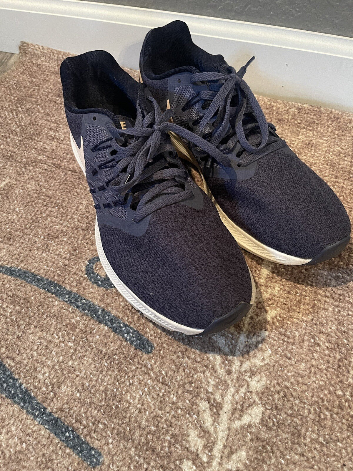 Nike tennis shoes size 11 blue and pink