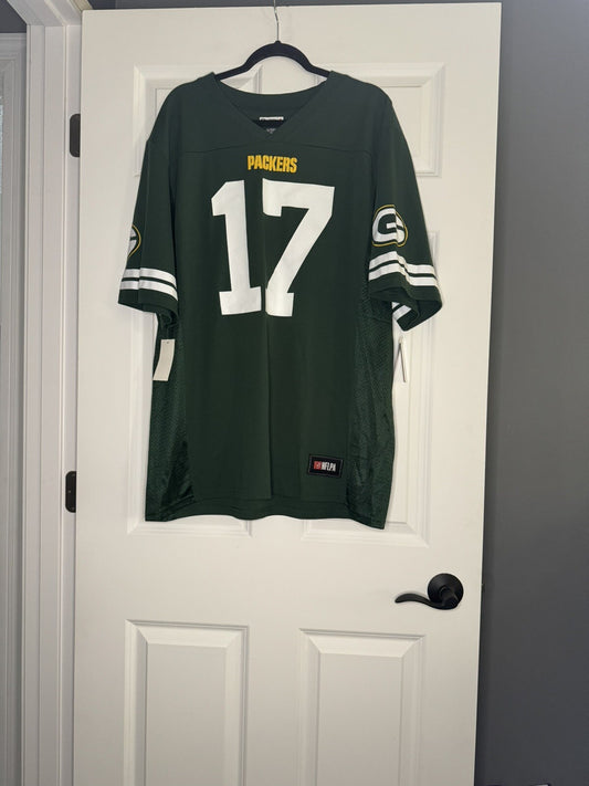NFL Packers Davante Adams Jersey 17 Xl Nwt 