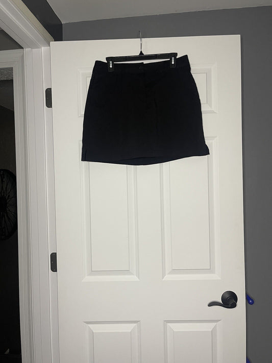 Slazenger skirt with shorts size 4 wicking stretch black NWT