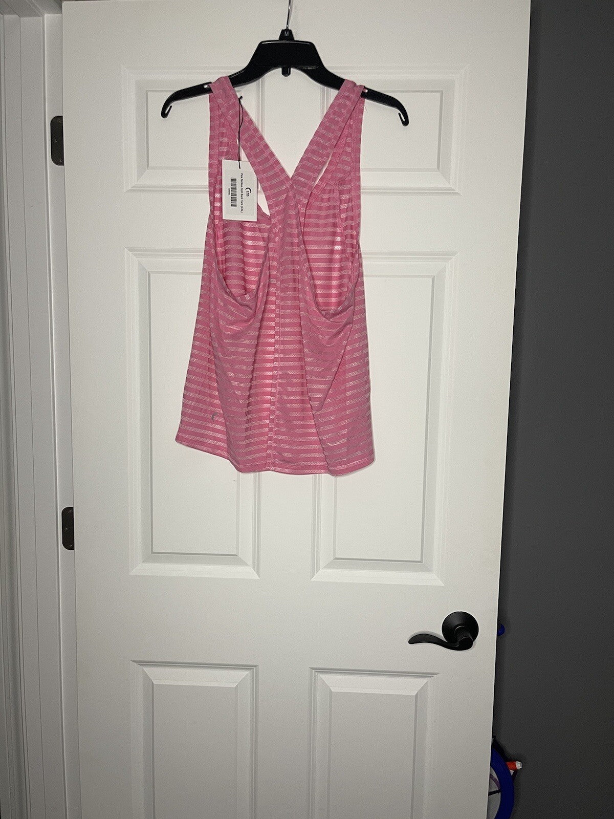 Zyia pink nimbus split back tank xxl nwt 