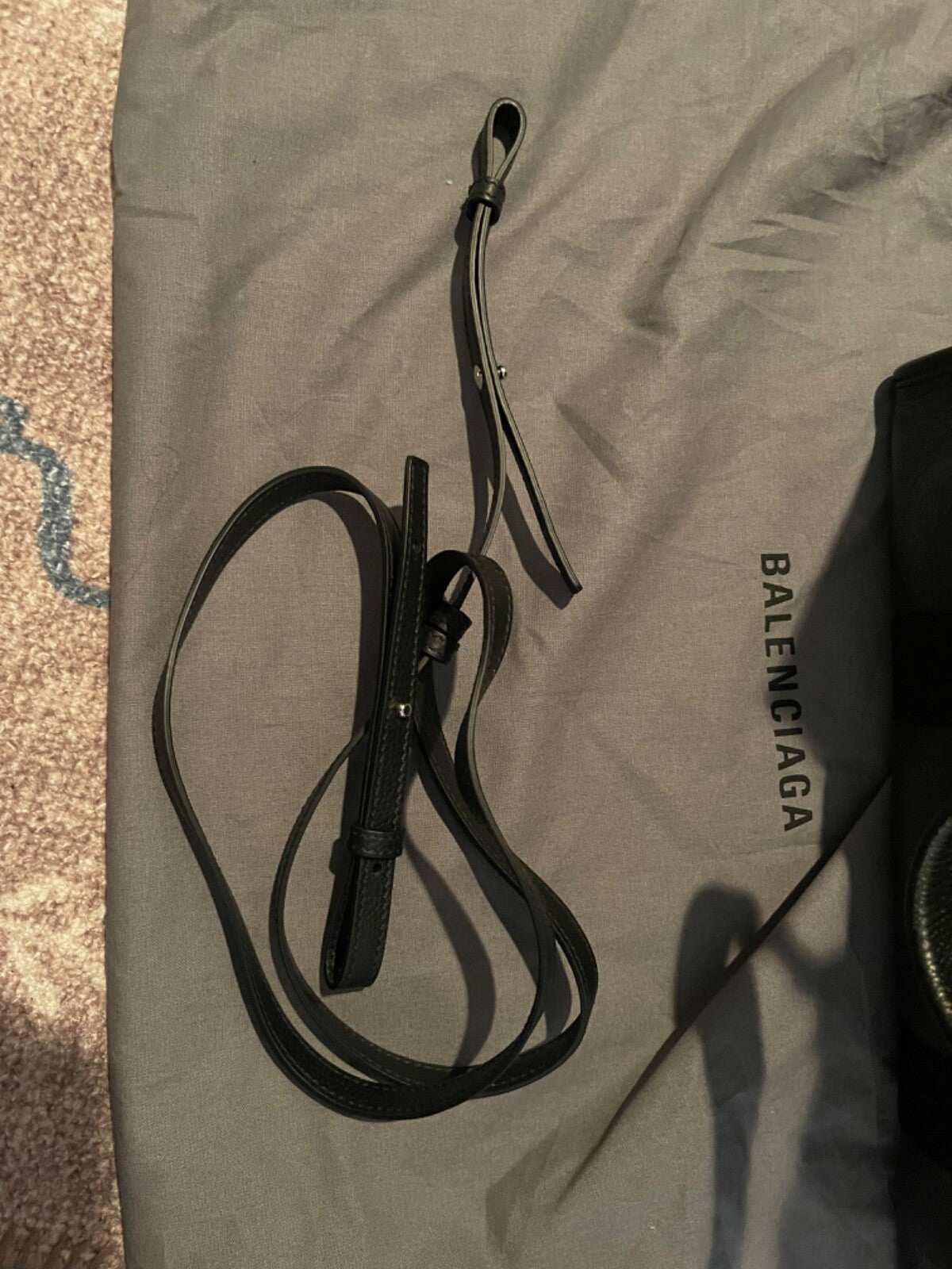 Balenciaga Tote Bag Black With Dust Cover 