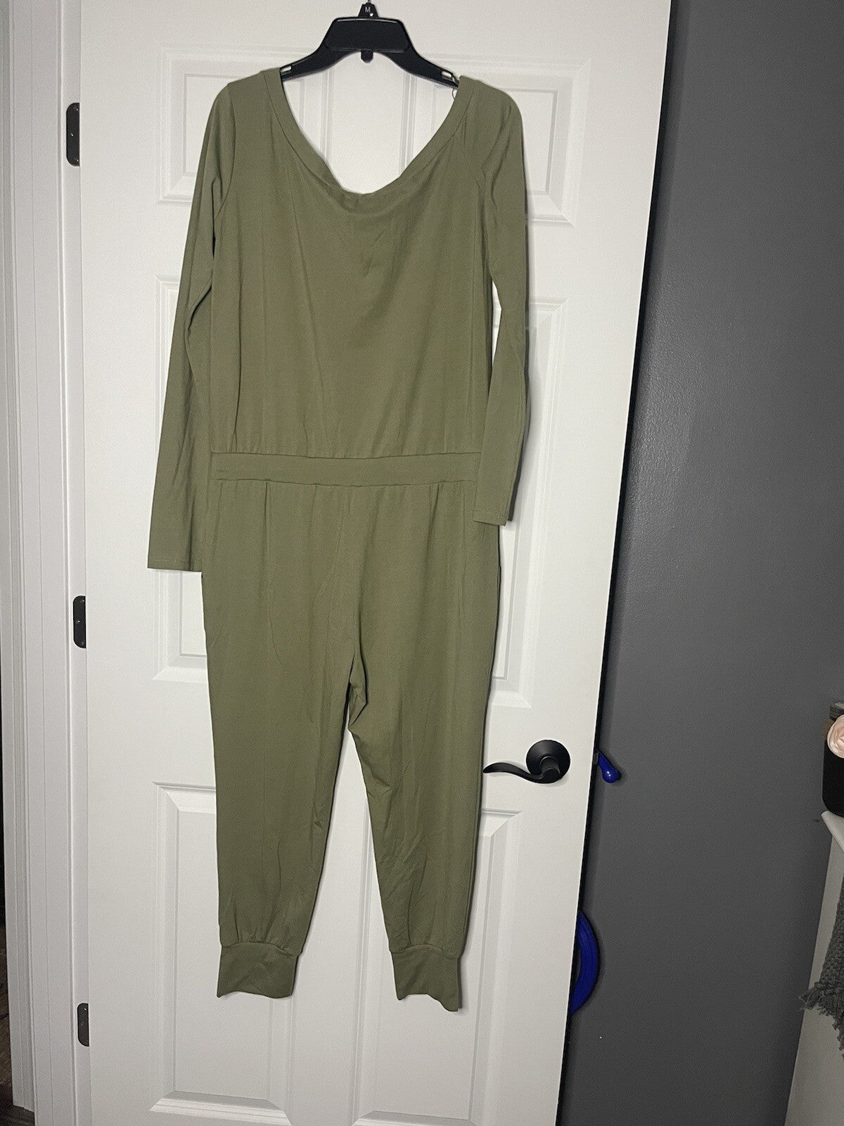 Maverick The collection jumpsuit medium green NWT