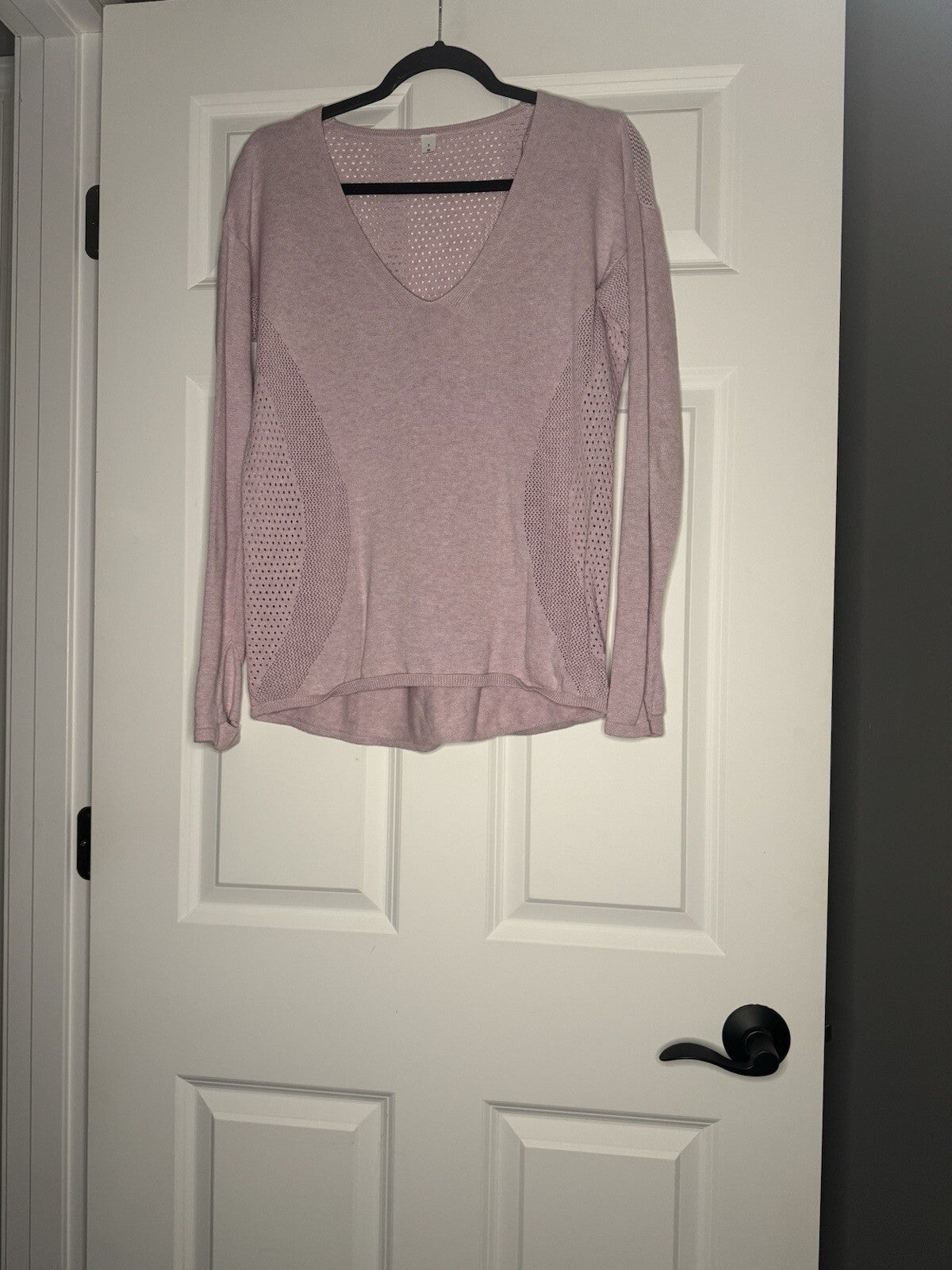 Lululemon Sweater Lavender White Mix Size 6 