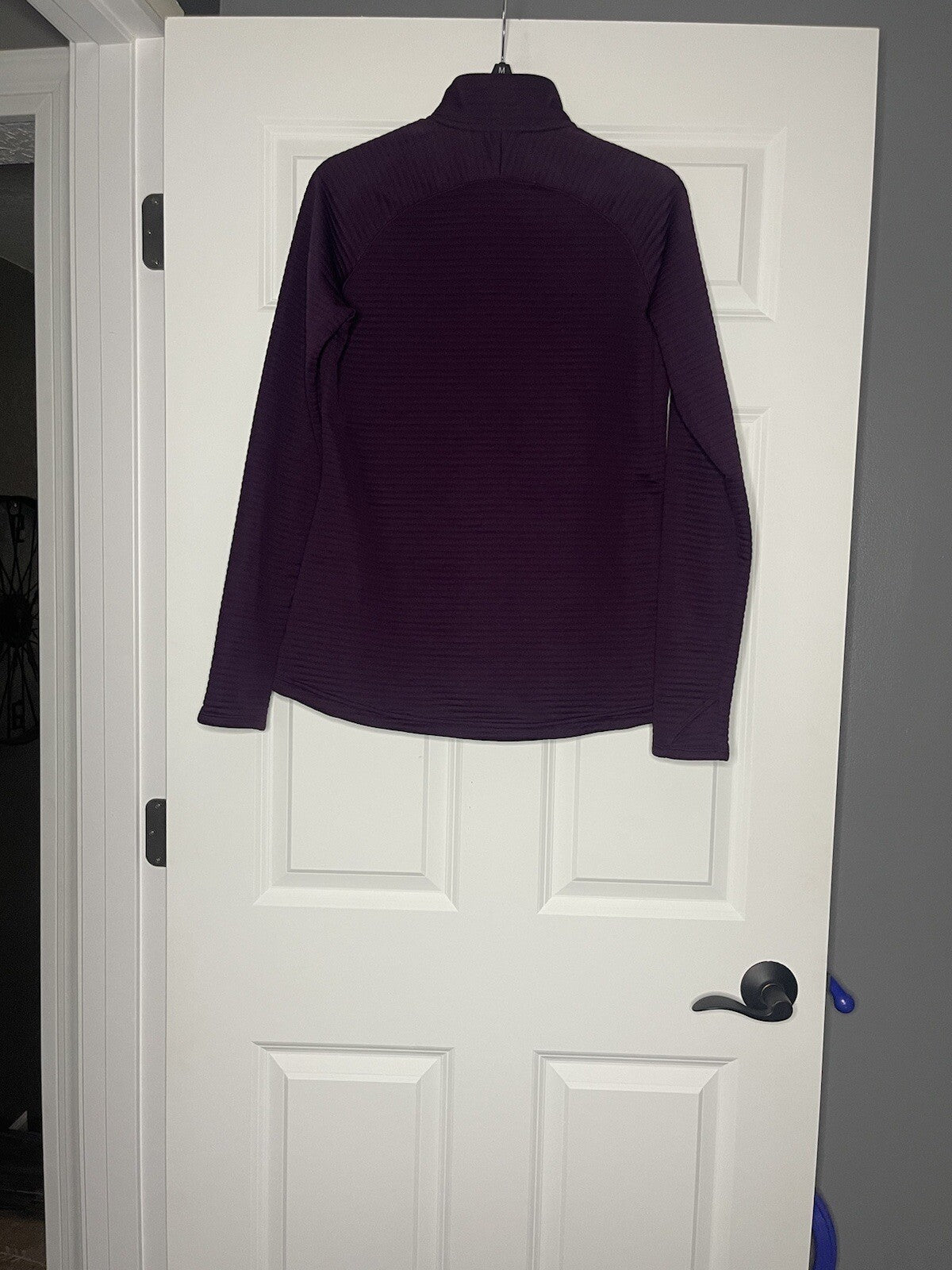 Adidas zip up sweatshirt medium plum 